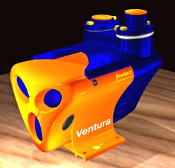 CAD rendering - overhead valve