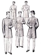 Traditional Indian patterns from the 1950s